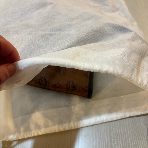 MCM Cognac Visetos Tote Bag - Picture 11 of 11